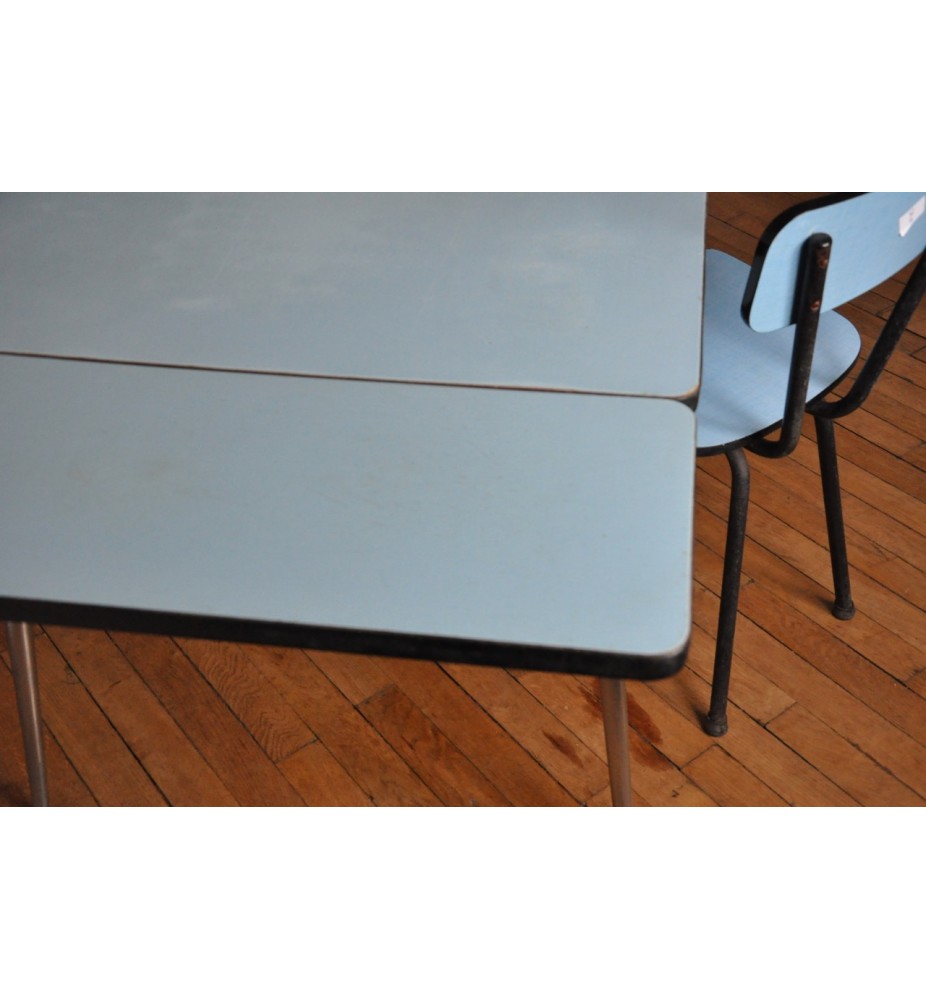 Table en formica vintage