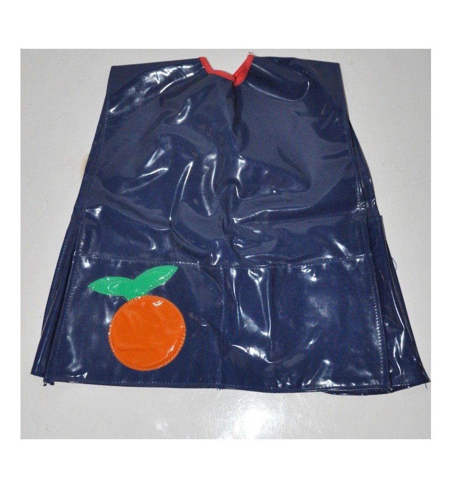 Vêtement Bébé Vintage Années 70 - Combinaison Ou Pyjama Orange Et Blanc - Taille 6 Mois